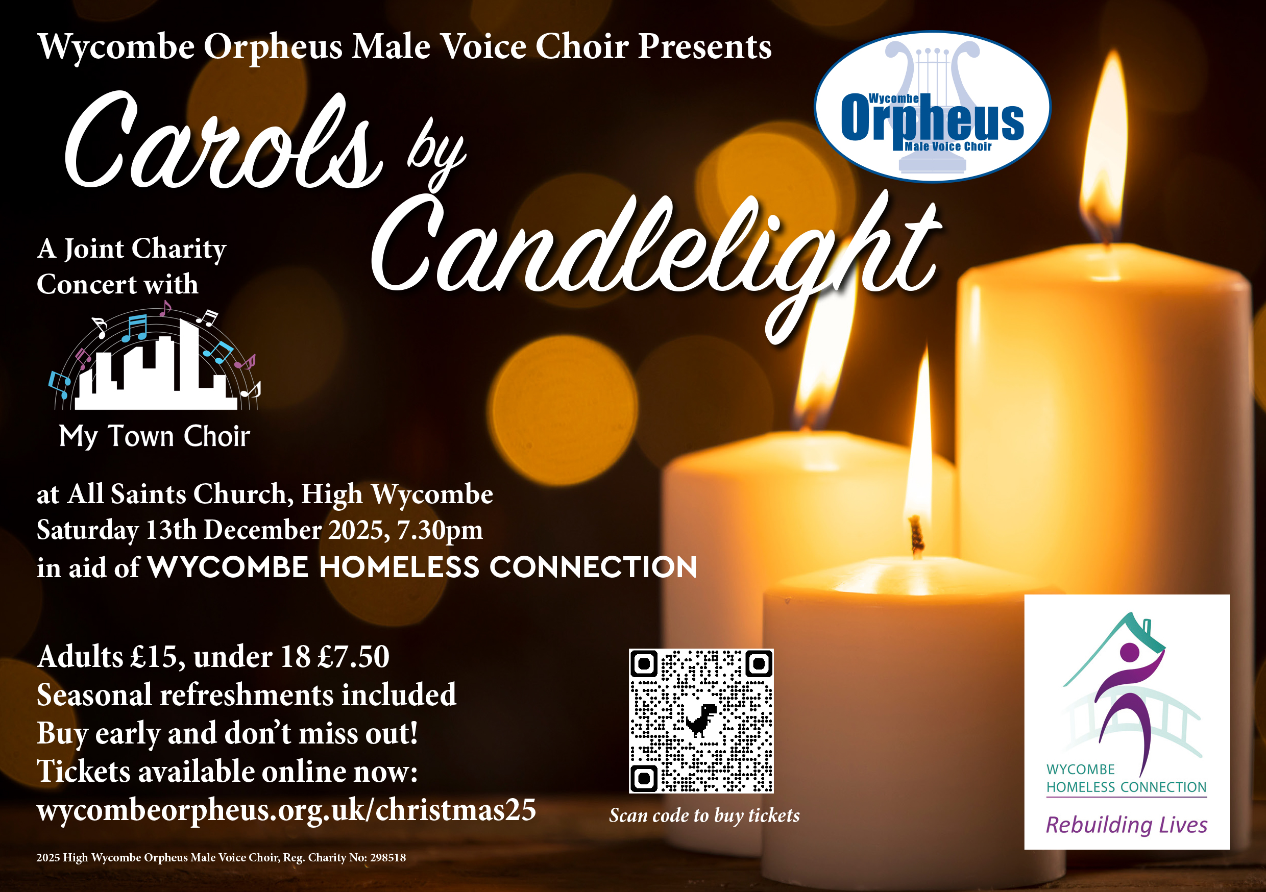 Carols by Candlelight: WYCOMBE ORPHEUS CHRISTMAS CONCERT Carols by Candlelight: WYCOMBE ORPHEUS CHRISTMAS CONCERT